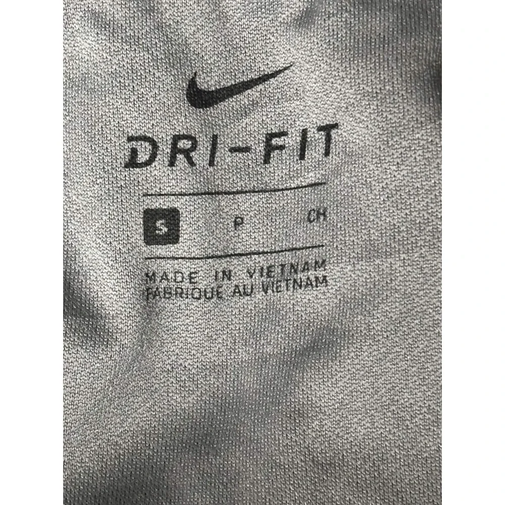 Nike Womens Shorts Size S Athletic Gray Dri-fit Polyester Solid Running Shorts